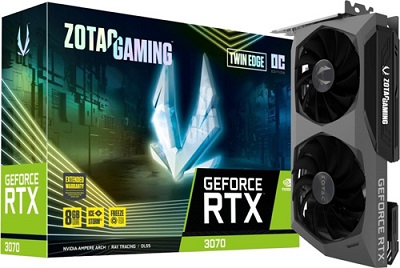 ZOTAC Gaming RTX 3070 Twin Edge OC